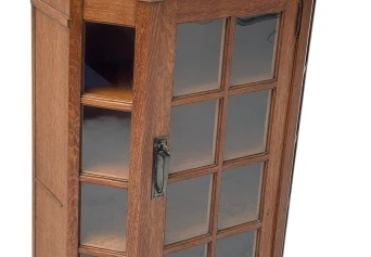 Art Nouveau One-Door Cabinet by H.F. Jansen & Zonen Amsterdam, 1900s